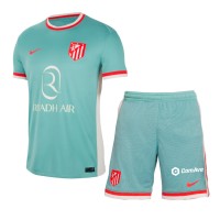 Atletico Madrid Alexander Sorloth #9 Bortedraktsett Barn 2024-25 Kortermet (+ Korte bukser)